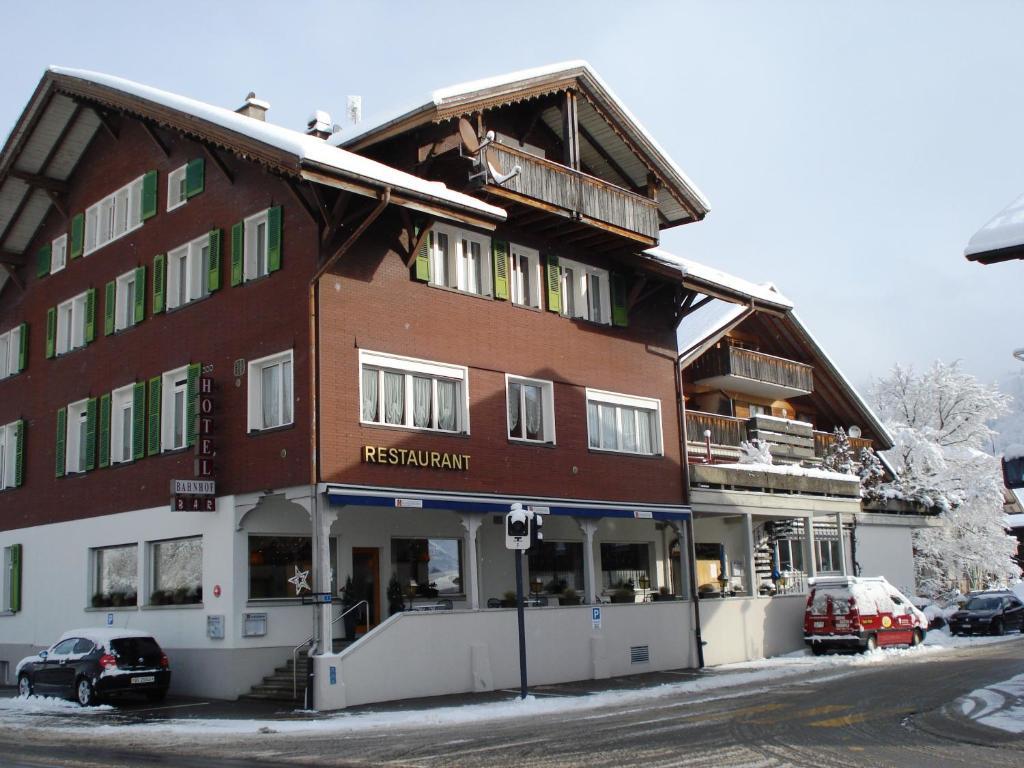 Hotel Bahnhof Reichenbach im Kandertal Exterior foto